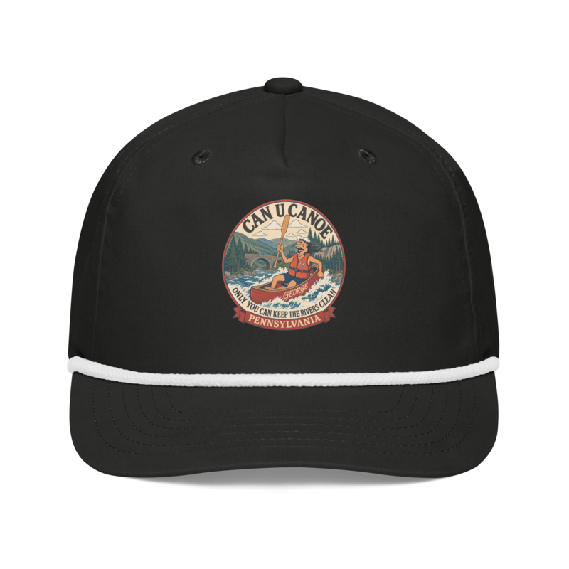 Pennsylvania approved transparent badge | Black/White | Full-color front print