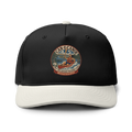 George's Mississippi River Badge two-tone cap — Black/Natural