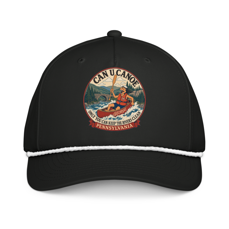 Pennsylvania approved transparent badge | Black/White | Full-color front print