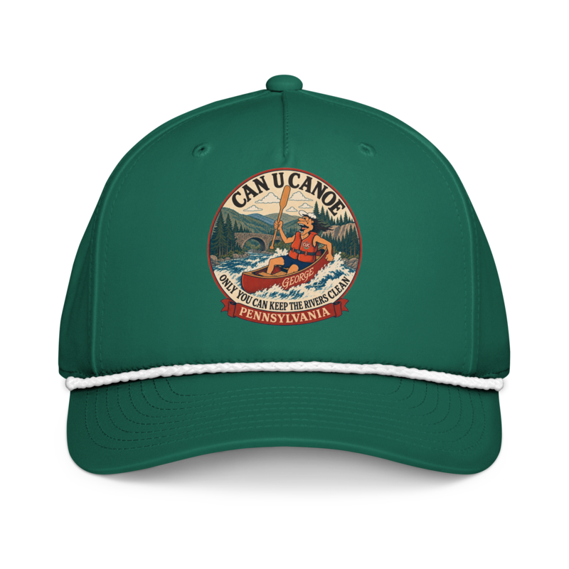 Pennsylvania approved transparent badge | Kelly/White | Full-color front print