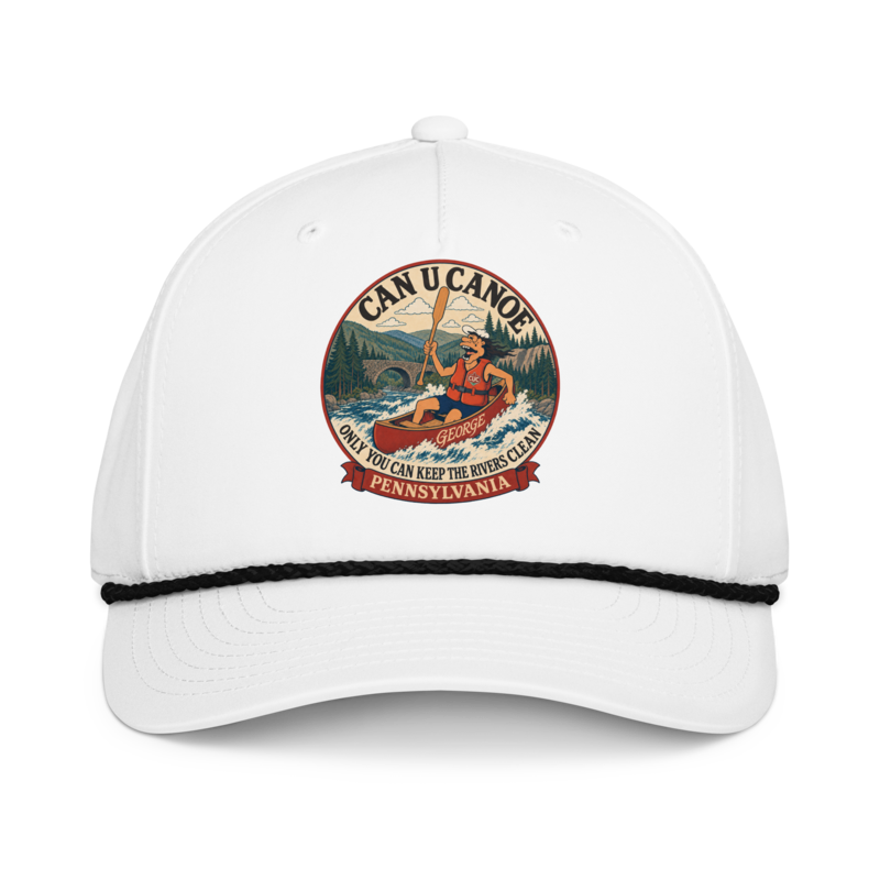 Pennsylvania approved transparent badge | White/Black | Full-color front print