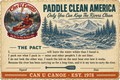 Paddle Clean America Pact | approved September 22 artwork