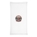CUC Neck Gaiter — George's River Wrap | White | front | revised approved George placement