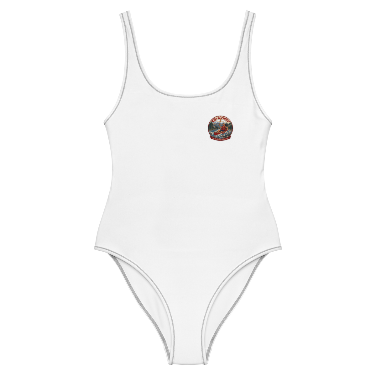 CUC Recycled One-Piece — George's Shoreline Suit | White | front | revised approved George placement