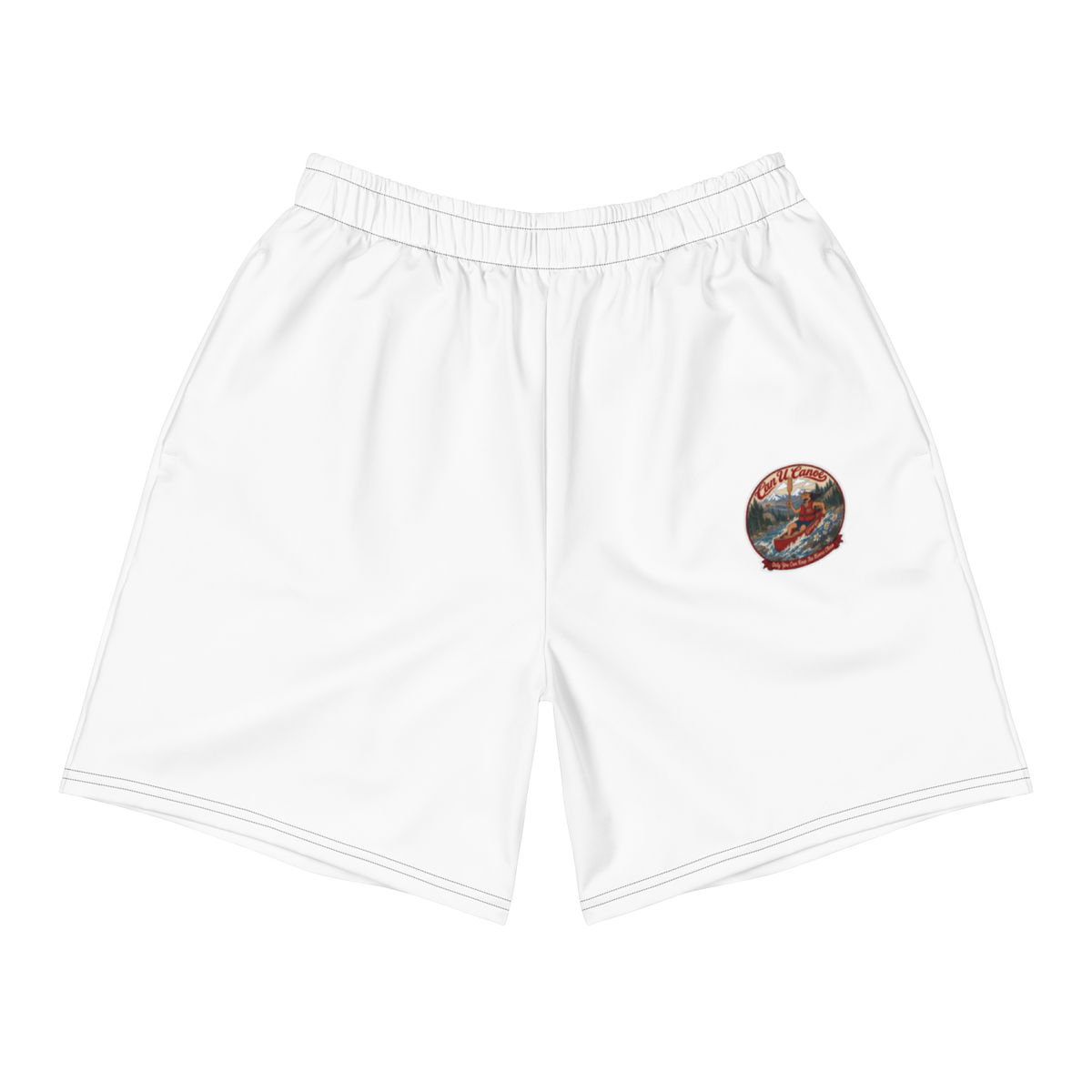 CUC Expedition Shorts — George’s Bank Hauler | White | 2XS | front | exact approved George badge