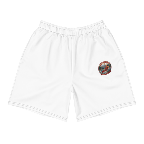CUC Expedition Shorts — George’s Bank Hauler | White | 2XS | front | exact approved George badge