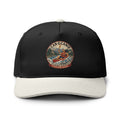 Colorado River Badge two-tone cap in Black and Natural