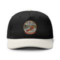 Montana River Badge two-tone cap in Black and Natural