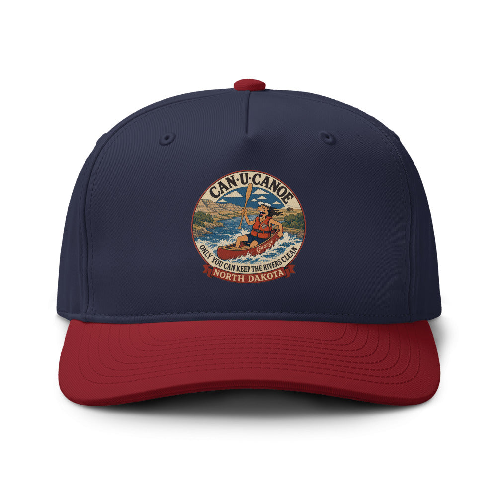 George's North Dakota River Badge two-tone cap variant 2