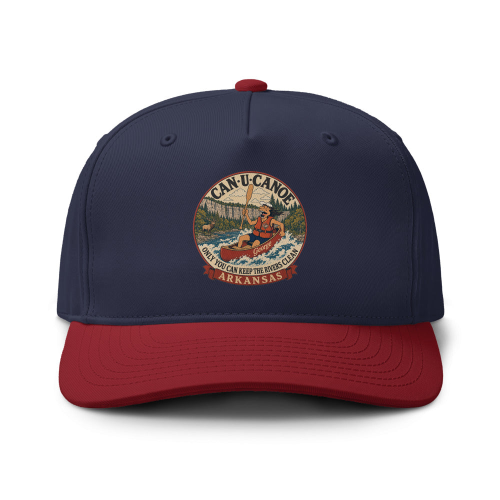 George's Arkansas River Badge two-tone cap variant 2