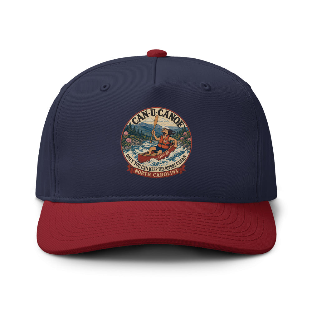 George's North Carolina River Badge two-tone cap - Midnight/Cardinal