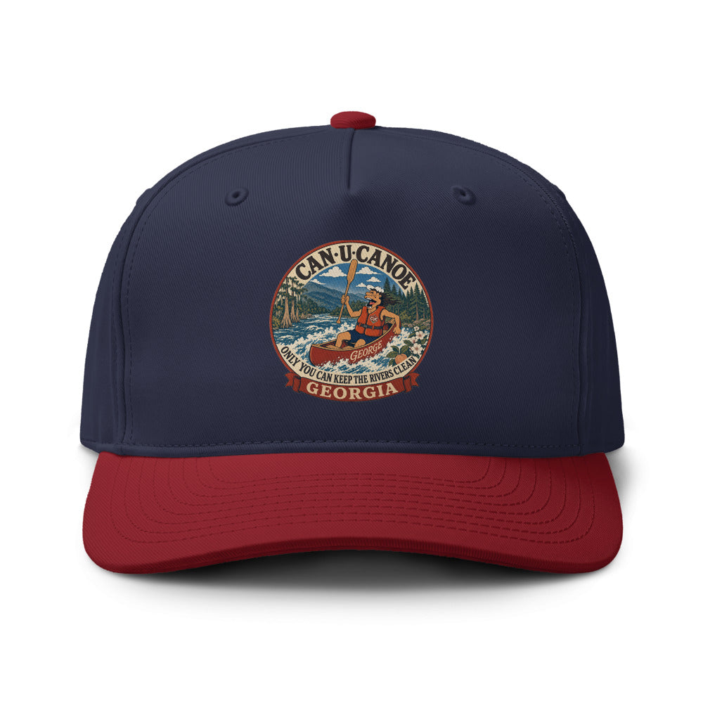 George's Georgia River Badge two-tone cap - Midnight/Cardinal