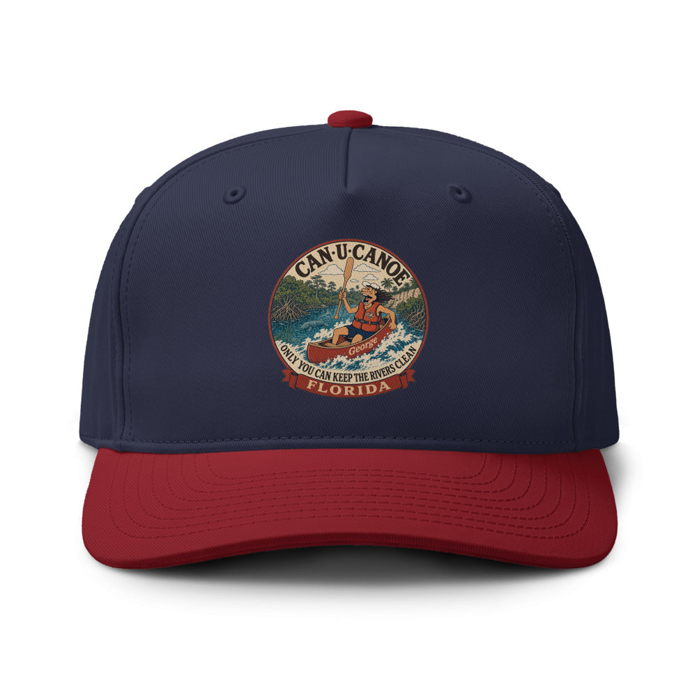 George's Florida River Badge two-tone cap - Midnight/Cardinal