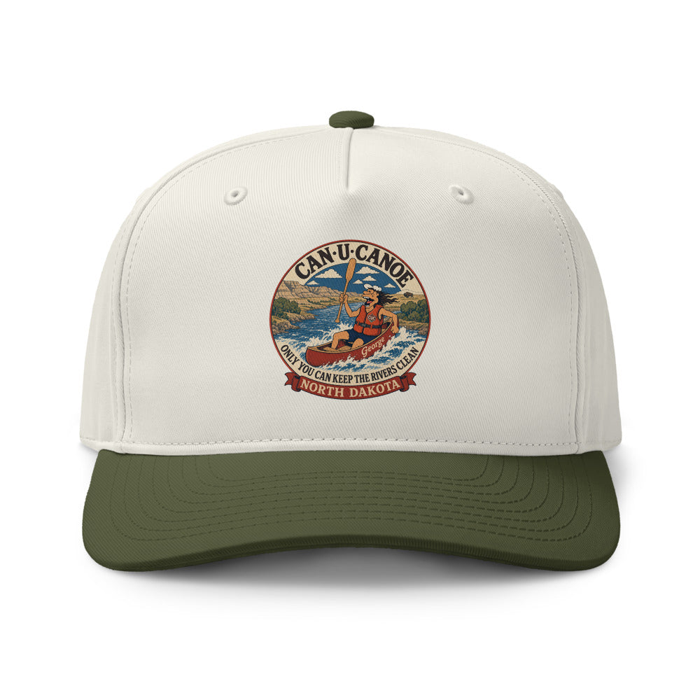 George's North Dakota River Badge two-tone cap variant 3