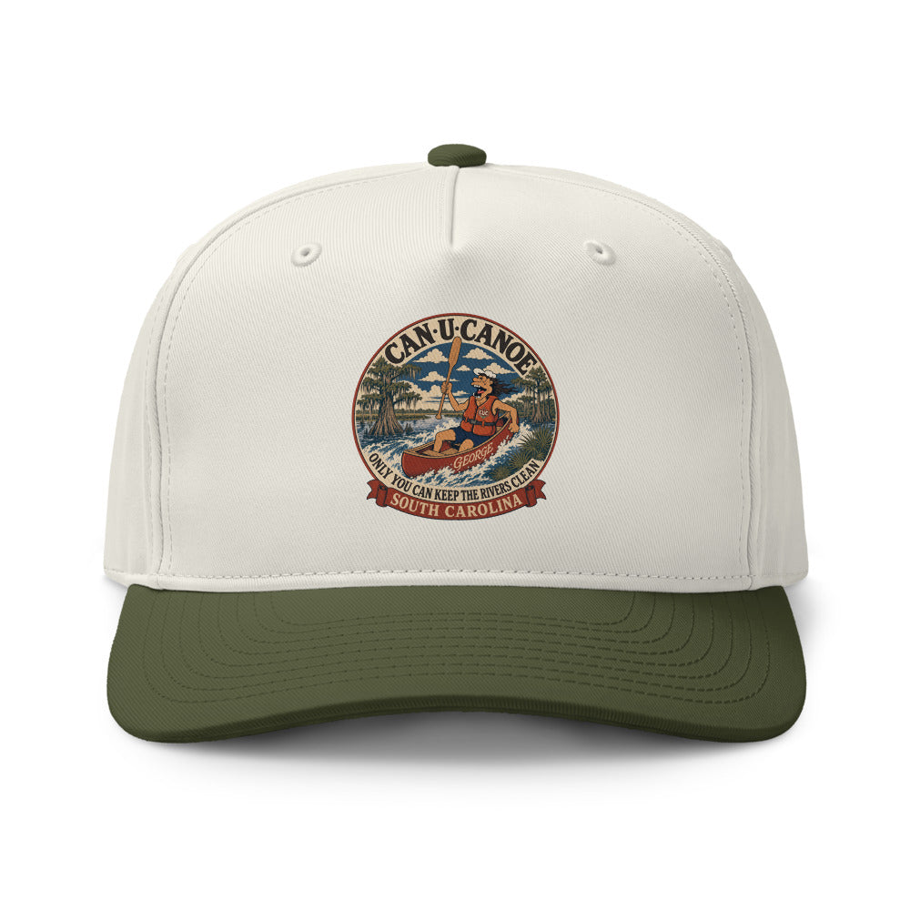 George's South Carolina River Badge two-tone cap - Natural/Army