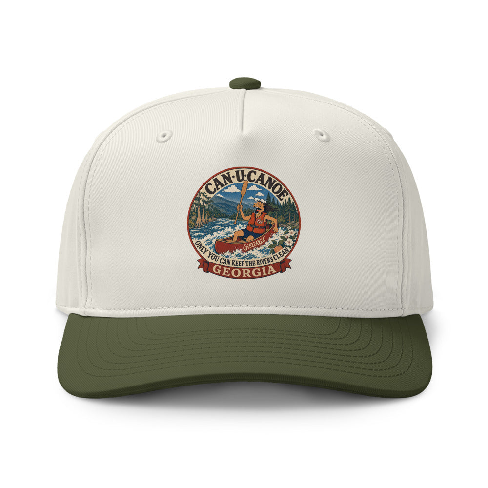 George's Georgia River Badge two-tone cap - Natural/Army