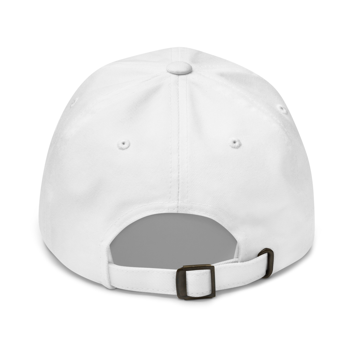 CUC Dad Hat — George’s Laid‑Back Dad Hat | White | One size | Back | exact approved George badge