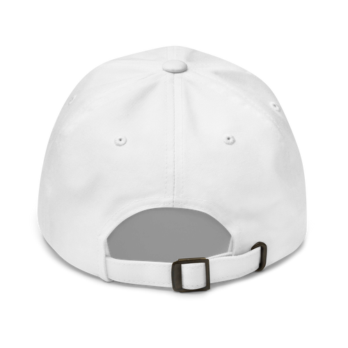 CUC Dad Hat — George’s Laid‑Back Dad Hat | White | One size | Back | exact approved George badge
