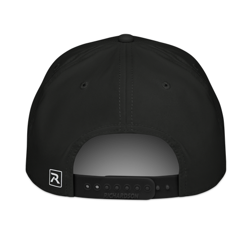 CUC Classic Rope Cap — George’s Rig Line | Black/White | One size | Back | exact approved George badge