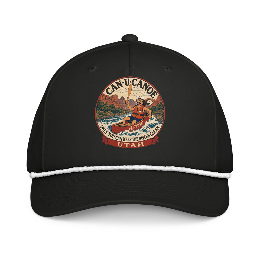 George's Utah River Badge five-panel rope cap variant 1