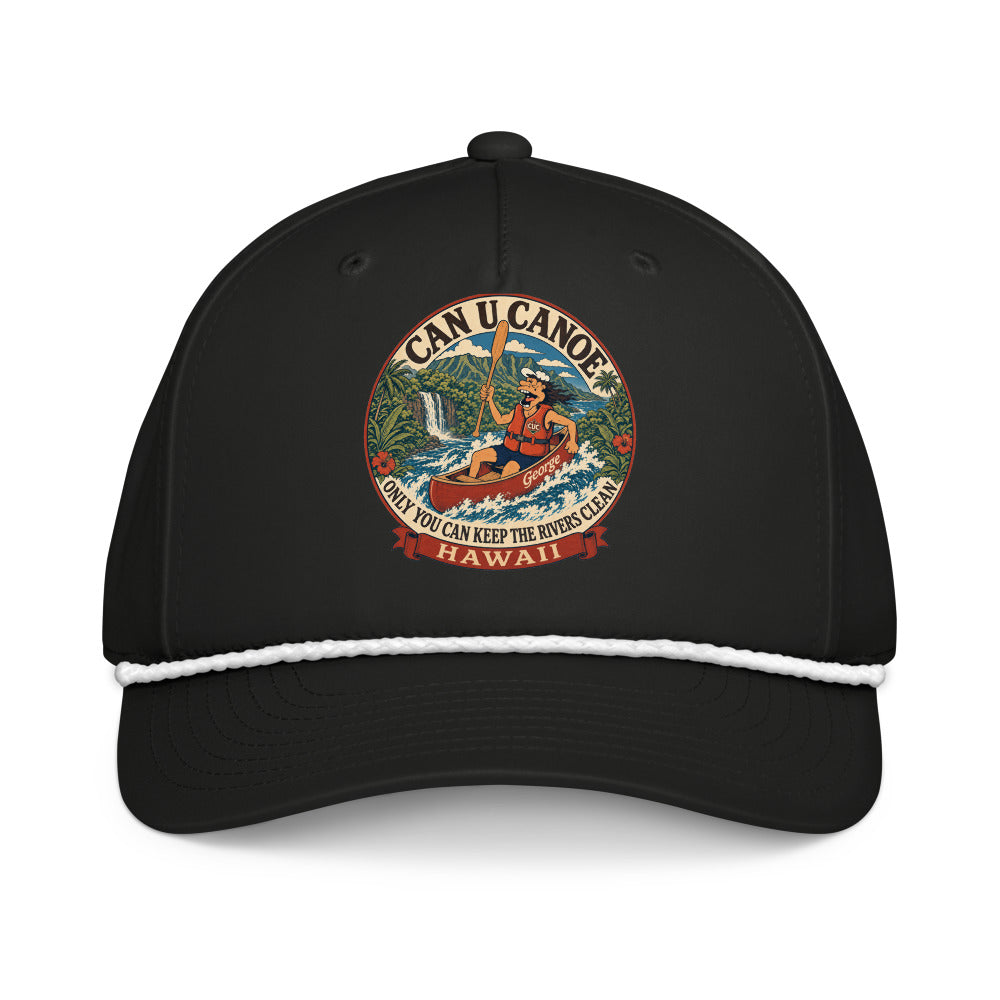 George's Hawaii River Badge five-panel rope cap variant 1