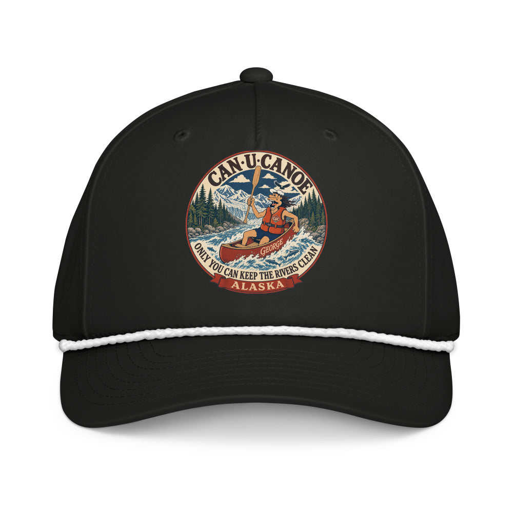 George's Alaska River Badge five-panel rope cap colorway 1