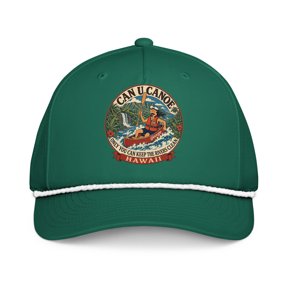 George's Hawaii River Badge five-panel rope cap variant 2