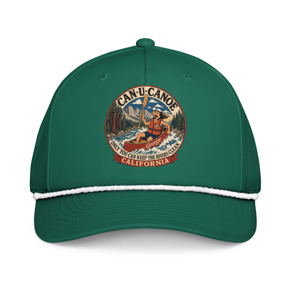 George's California River Badge five-panel rope cap colorway 2