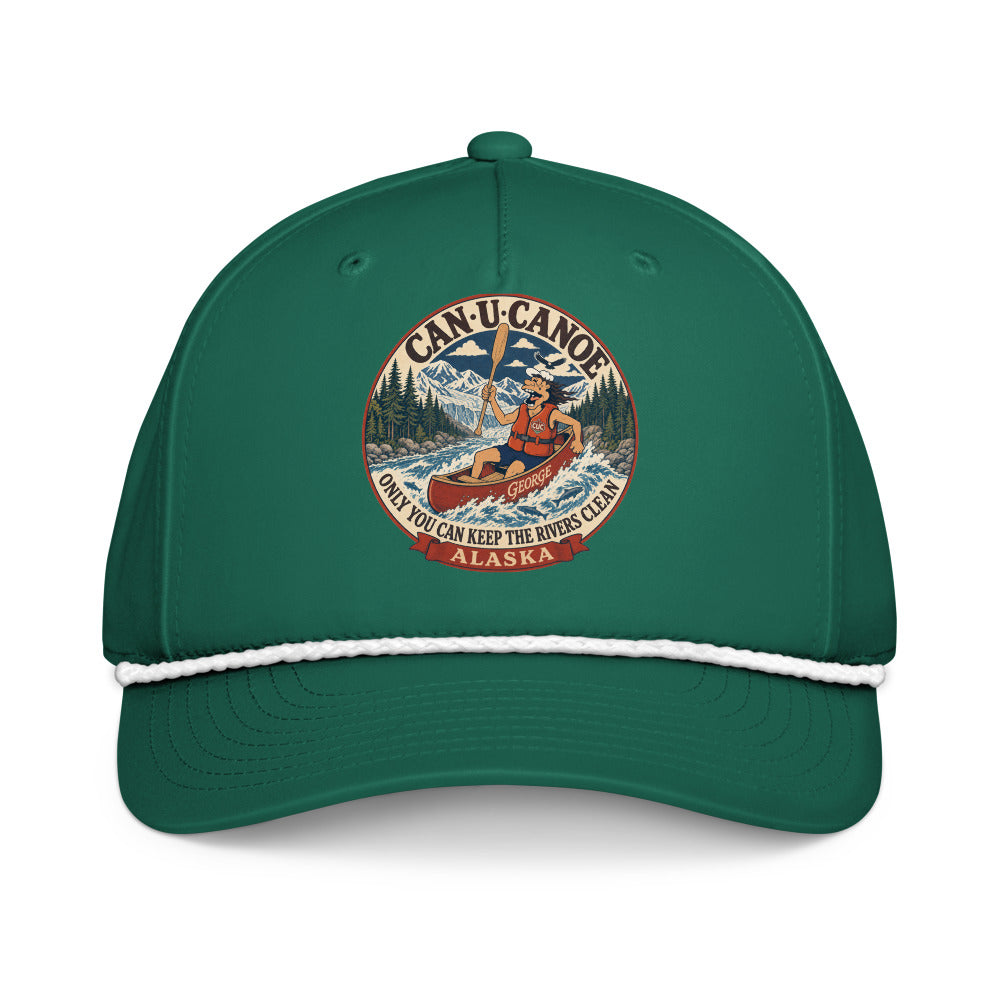 George's Alaska River Badge five-panel rope cap colorway 2