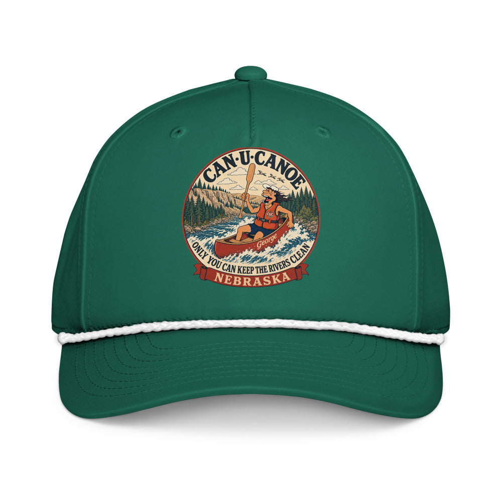 George's Nebraska River Badge five-panel rope cap variant 2