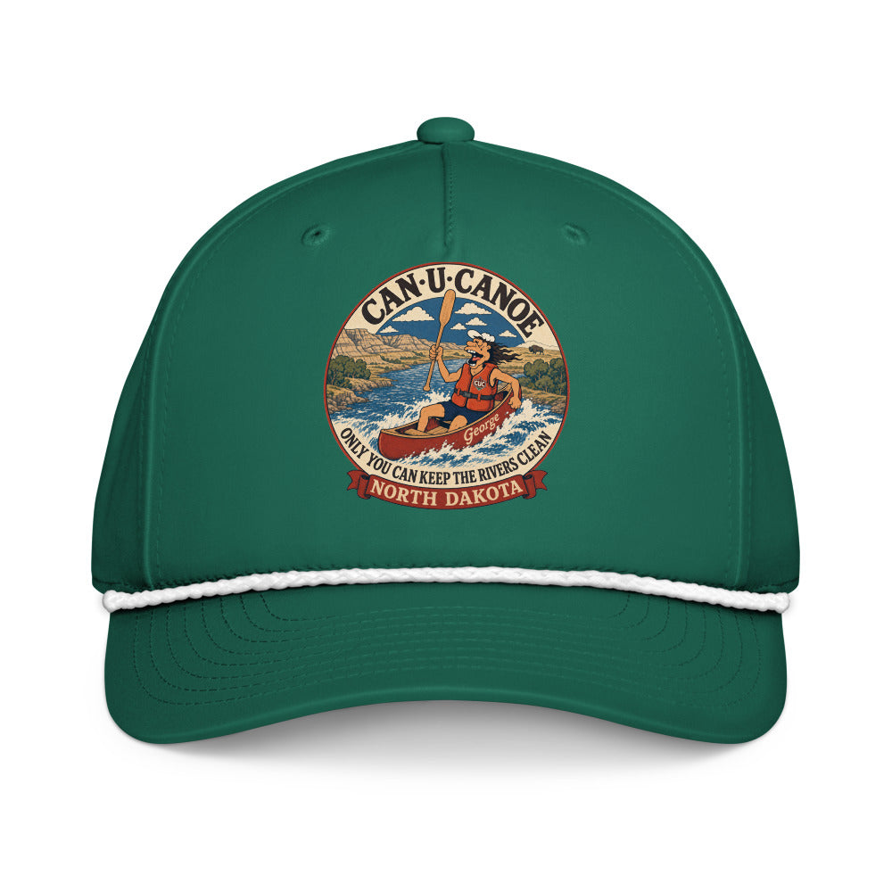 George's North Dakota River Badge five-panel rope cap variant 2