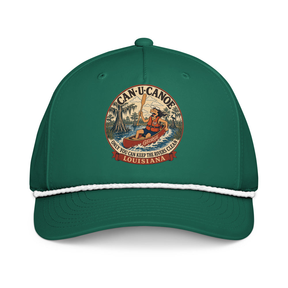 George's Louisiana River Badge five-panel rope cap variant 2