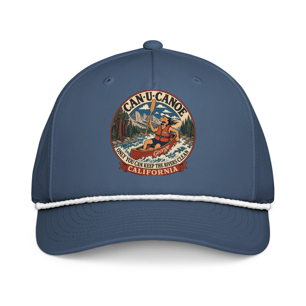 George's California River Badge five-panel rope cap colorway 3
