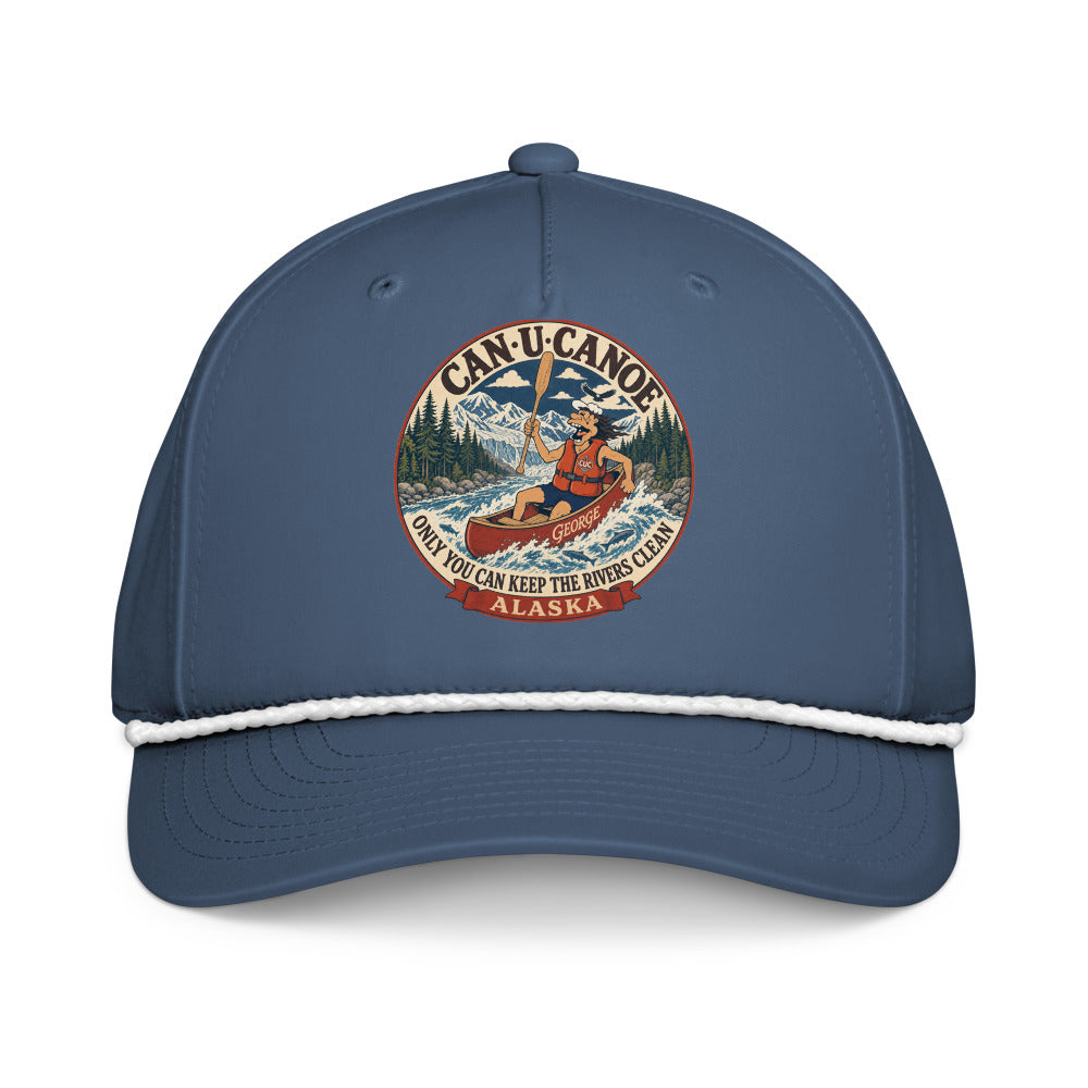 George's Alaska River Badge five-panel rope cap colorway 3