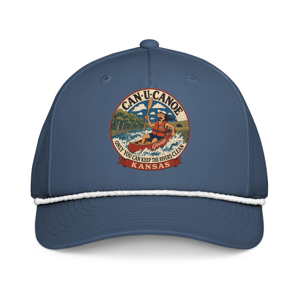 George's Kansas River Badge five-panel rope cap variant 3