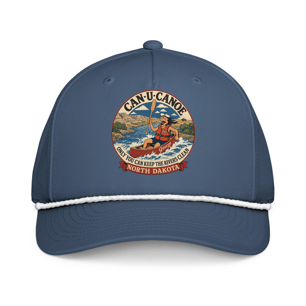 George's North Dakota River Badge five-panel rope cap variant 3