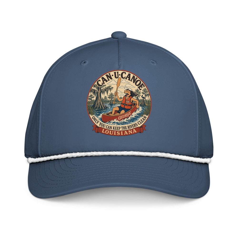 George's Louisiana River Badge five-panel rope cap variant 3