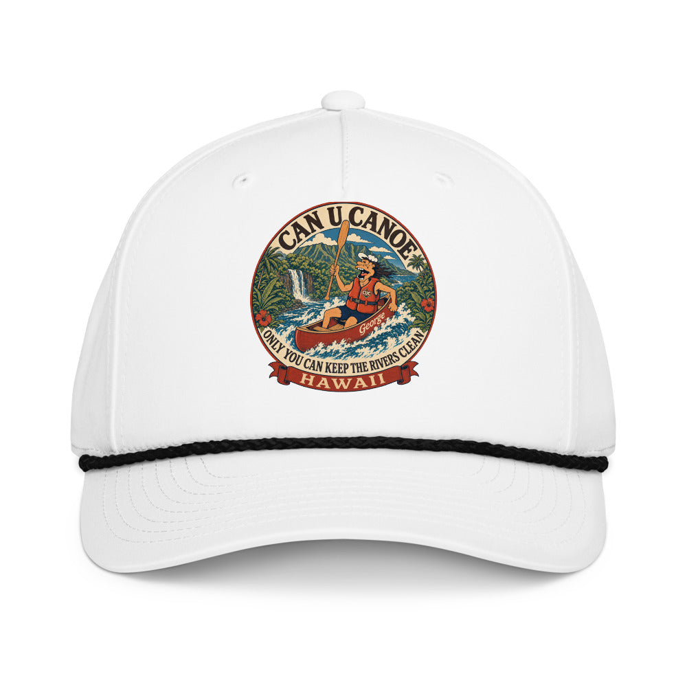 George's Hawaii River Badge five-panel rope cap variant 4