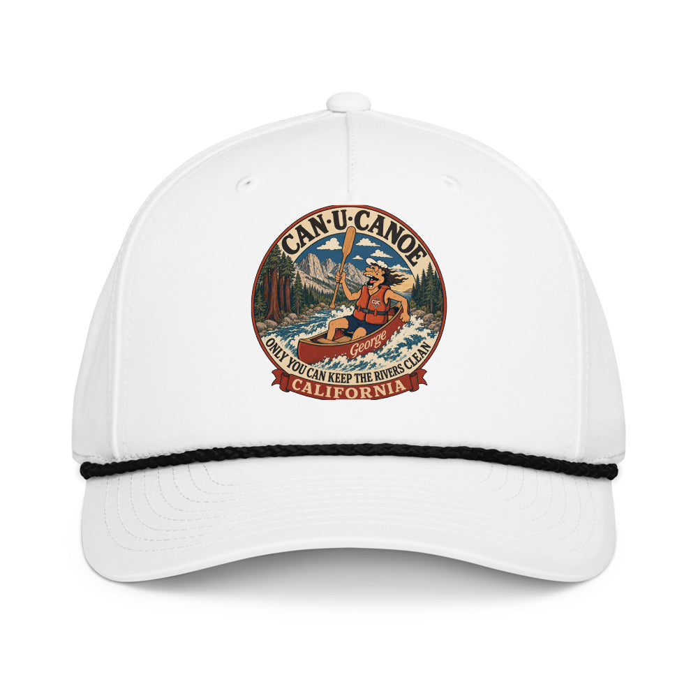 George's California River Badge five-panel rope cap colorway 4