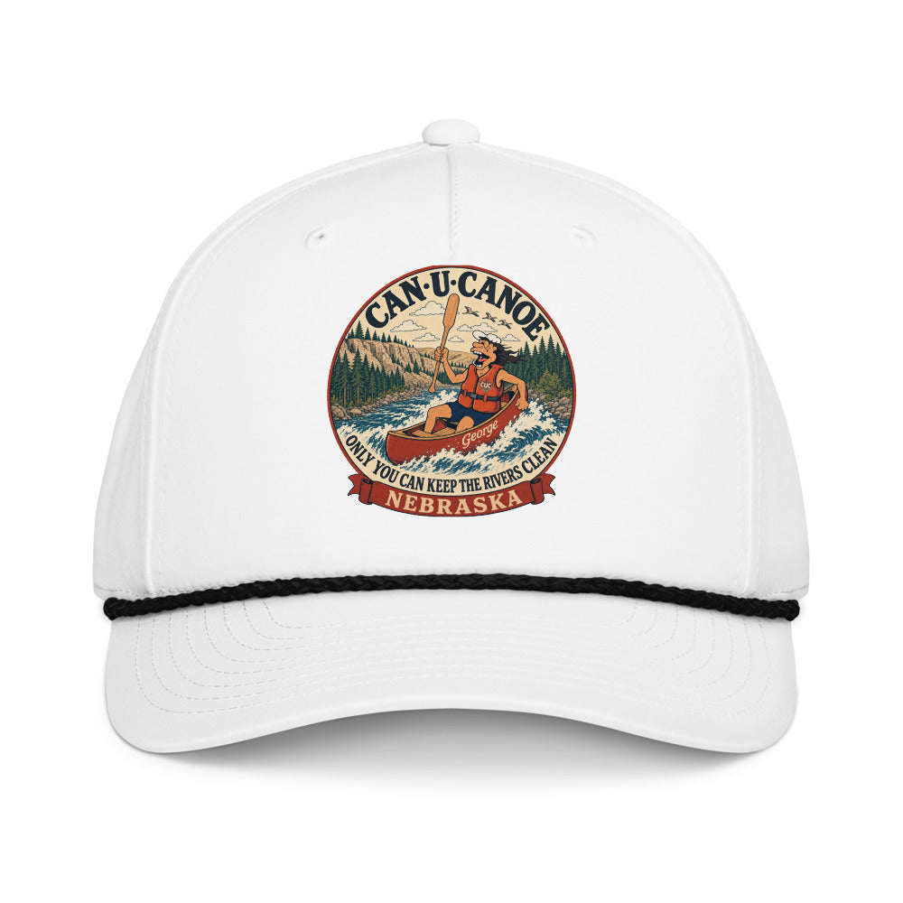George's Nebraska River Badge five-panel rope cap variant 4