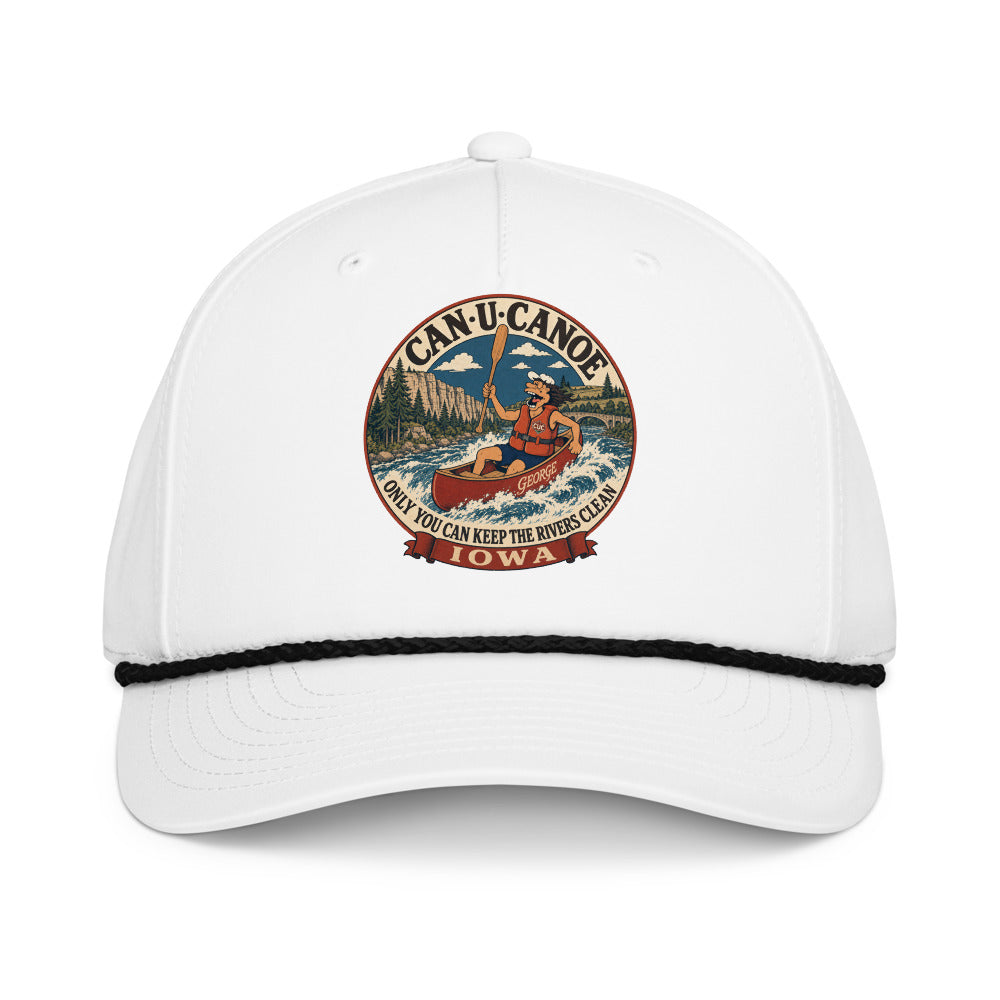 George's Iowa River Badge five-panel rope cap variant 4