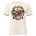George’s Michigan River Badge Women’s Relaxed Tee in Natural