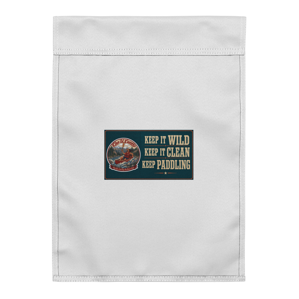 CUC Garden Flag — George’s Yard Flag | White | back | revised approved George placement