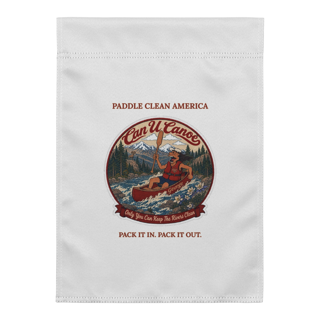 CUC Garden Flag — George’s Yard Flag | White | front | revised approved George placement