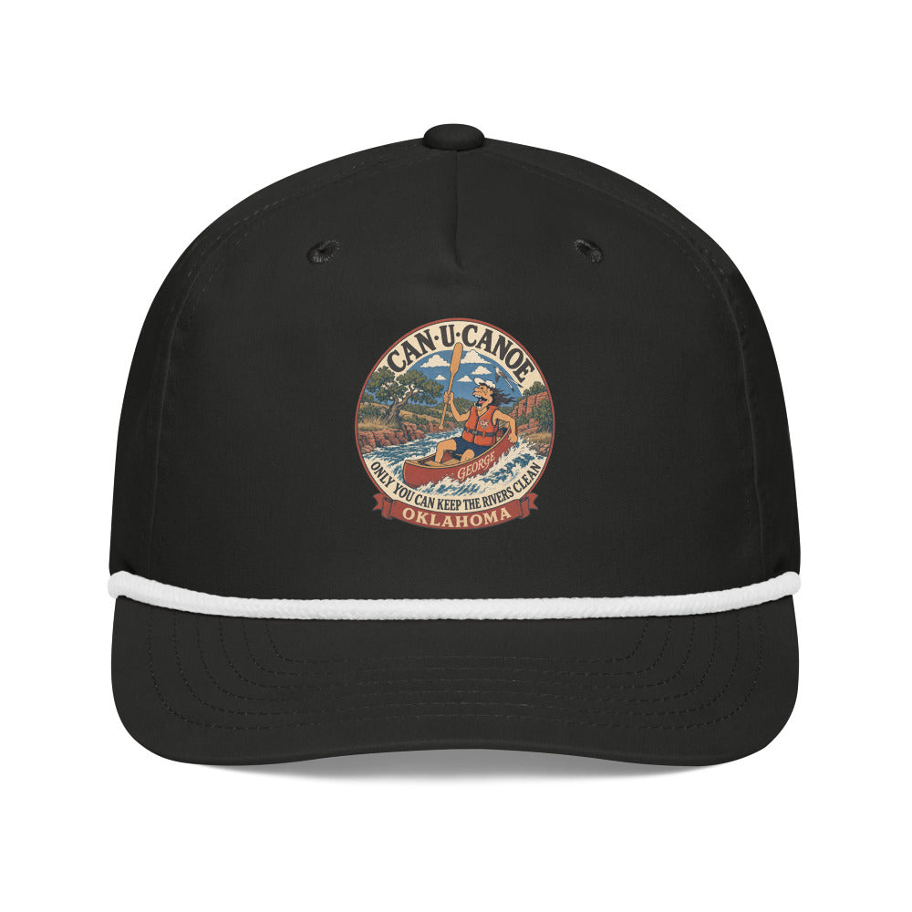 George's Oklahoma River Badge golf rope cap variant 1