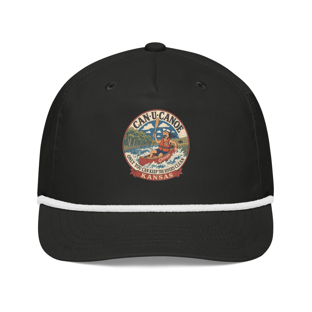 George's Kansas River Badge golf rope cap variant 1