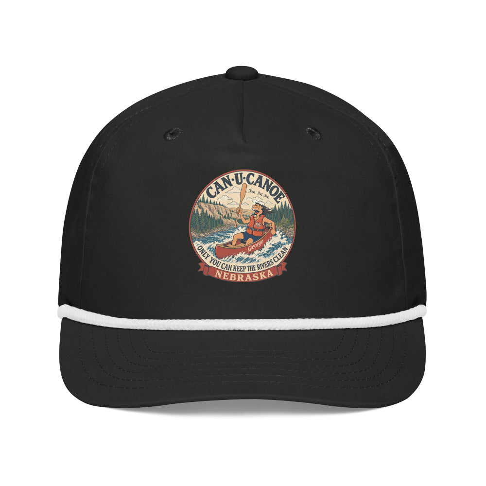 George's Nebraska River Badge golf rope cap variant 1