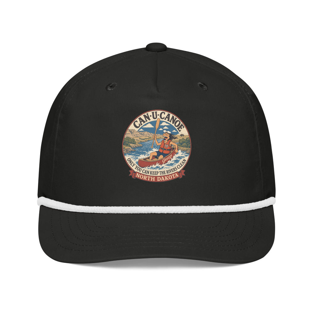 George's North Dakota River Badge golf rope cap variant 1