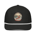 George's Alabama River Badge golf rope cap - Black/White