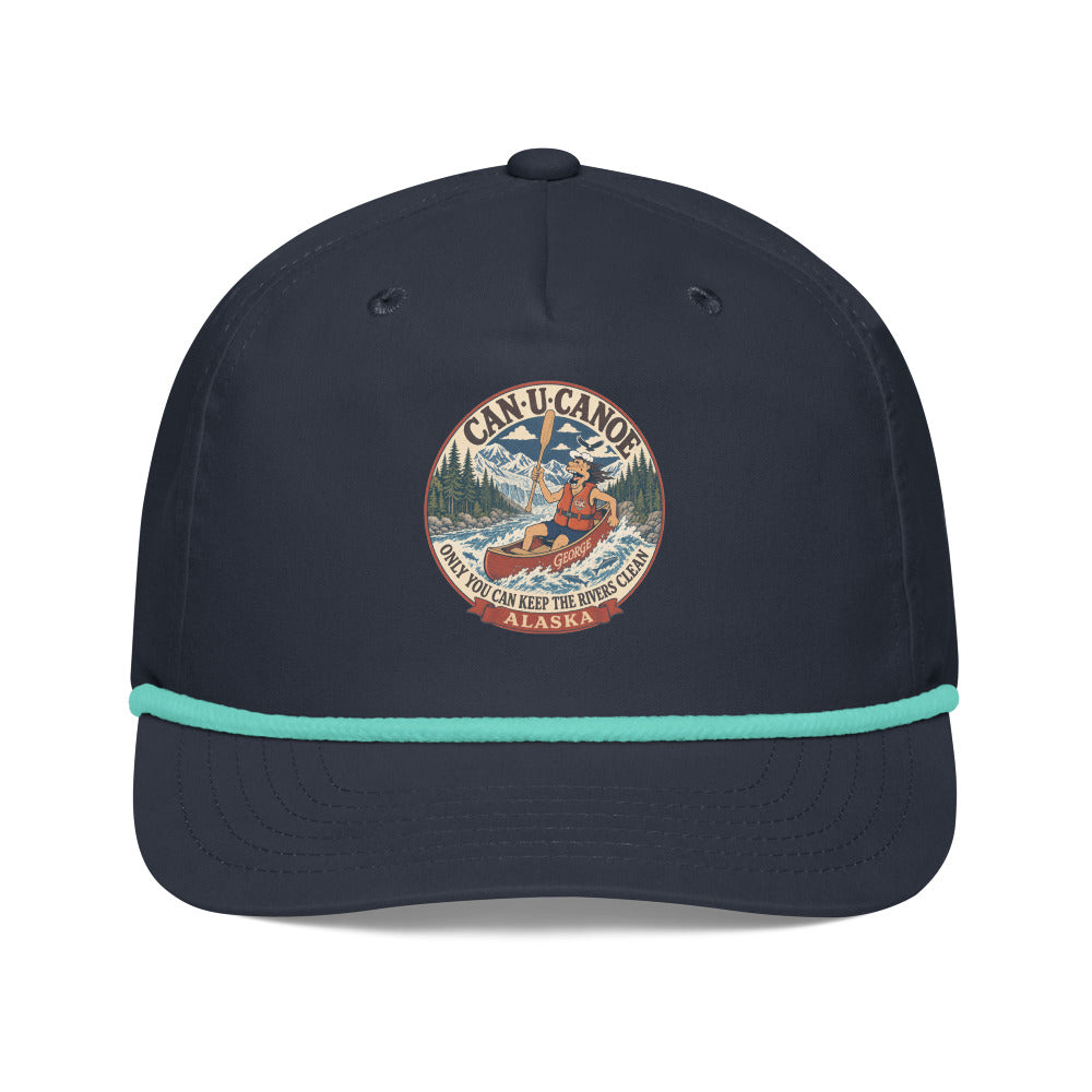 George's Alaska River Badge golf rope cap colorway 2